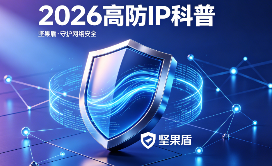 坚果盾高防 IP 产品介绍_企业高防服务器防护